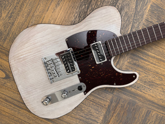 Celestial T-Style - Translucent White w/ tortoise pickguard and binding